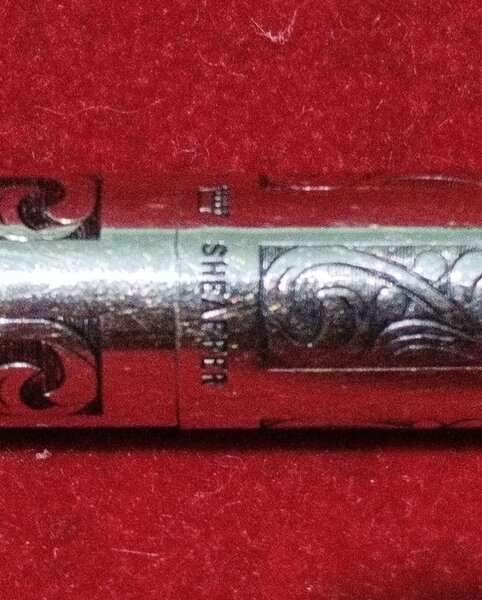 Pix Sheaffer G.F. de lux , placat cu aur 12K, anii 1970